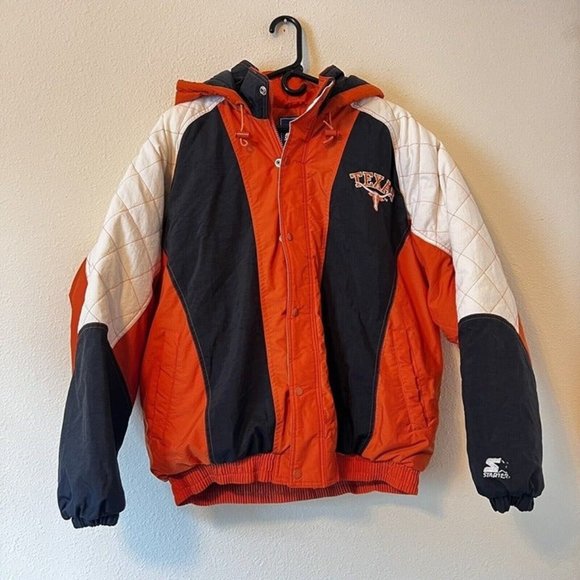 STARTER Jackets & Coats Vintage 9s Starter Texas Longhorns Full Zip